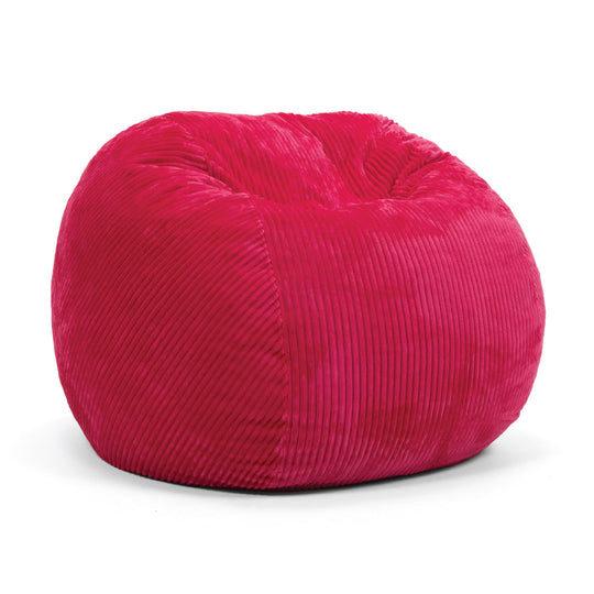 Plush Corduroy - Fuchsia - Bean Bag banner