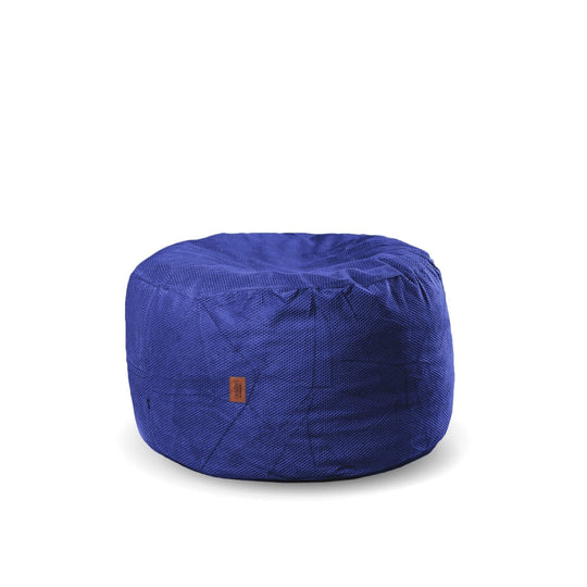 Chenille Footstool - Navy - Footstool banner