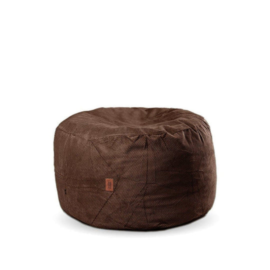 Chenille Footstool - Espresso - Footstool banner
