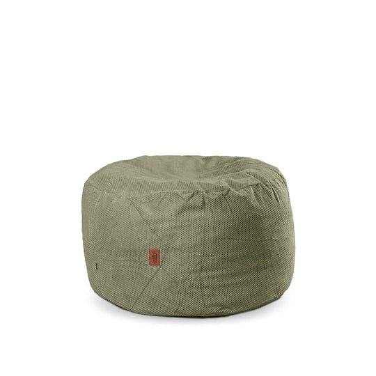 Chenille Footstool - Moss - Footstool banner